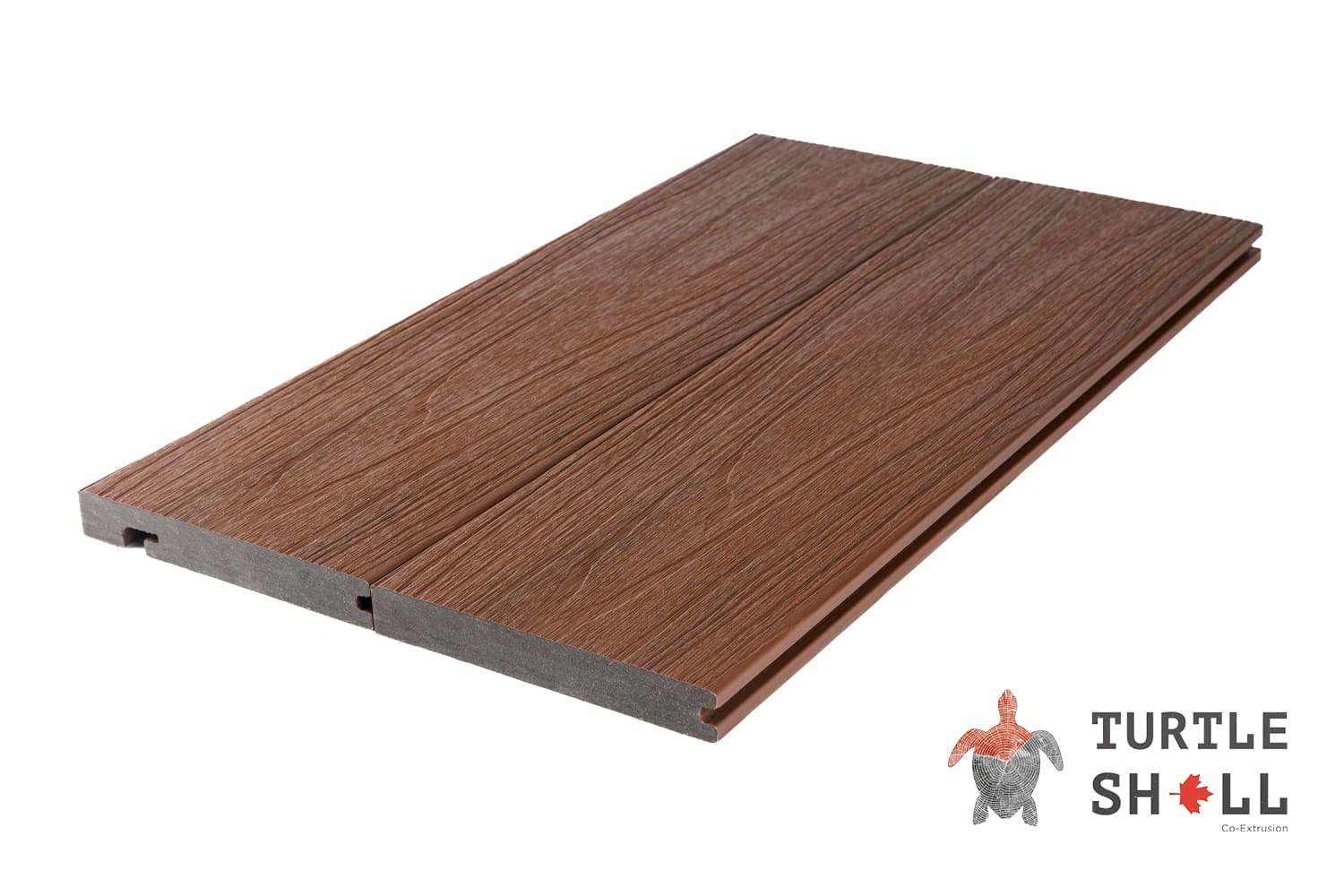 Завершающая доска Turtle Shell Bullnose, Australian Palisander, Co-Extrusion