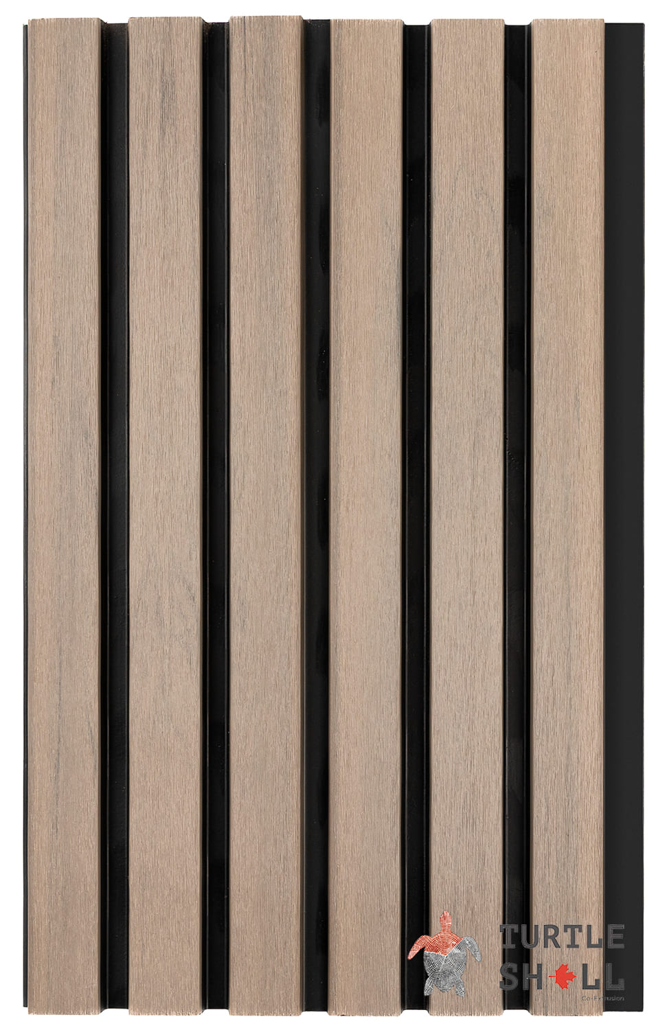 Реечная панель ДПК Turtle Shell Accent Lines, Canadian Maple 
