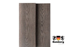 Террасная доска Bamberg Square 3D Natural, Brazilian Walnut — Black Deck