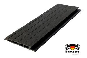 Заборная доска из ДПК Bamberg Alpine, Ceylon Ebony