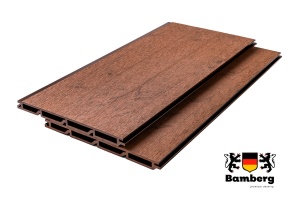 Заборная доска из ДПК Bamberg Nordic, African Bubinga