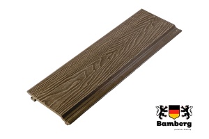 Фасадная доска ДПК Bamberg, Project, 173х21 мм — Black Deck