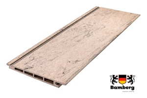 Заборная доска из ДПК Bamberg Alpine, Karelian Birch