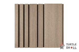 Реечная панель ДПК Turtle Shell Middle Lines, Canadian Maple, Co-Extrusion