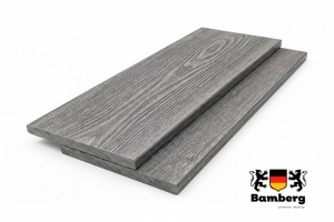 Заборная доска из ДПК Bamberg, Universal Board, English Barnwood (Английский Барнвуд), 3D тиснение