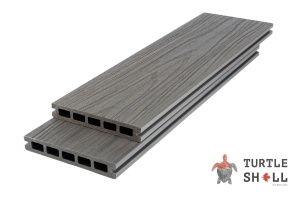 Террасная доска из ДПК Turtle Shell, Square, Scottish Slatewood, Co-Extrusion
