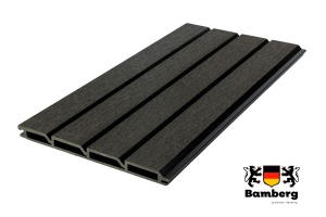 Заборная доска из ДПК Bamberg Nordic, Ceylon Ebony