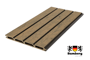 Универсальная доска из ДПК Bamberg Nordic, Lebanese Cedar, 240х20 мм